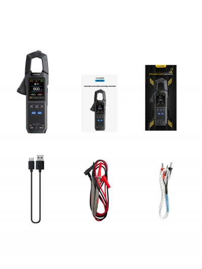 Цифровой мультиметр с токовыми клещами FNIRSI DMC-100-4