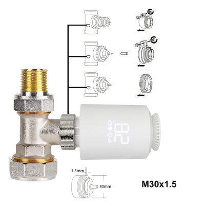 Термостат для радиаторного отопления MeU Home с Wi Fi-7