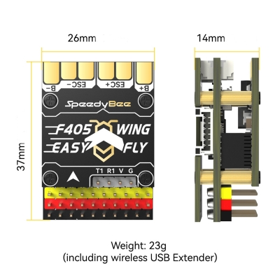 Полетный контроллер SpeedyBee F405 WING MINI-5