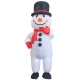 Надувной карнавальный костюм Снеговик